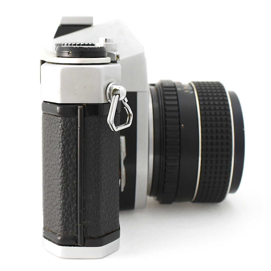 1円◆美品 PENTAX ペンタックス SPOTMATIC F SMC TAKUMAR F1.4 50mm フィルムカメラ 35mm ブラック シルバー◆E.Bml.pD-28_画像4