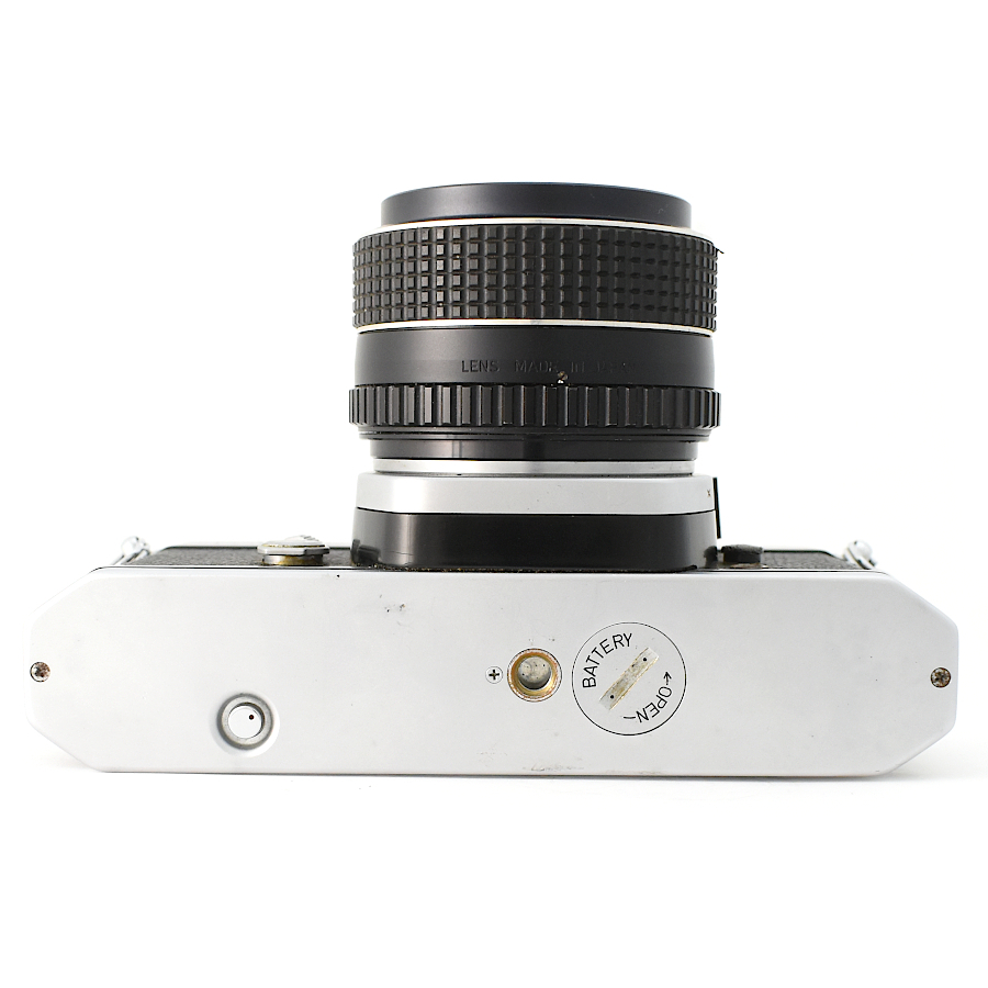 1円◆美品 PENTAX ペンタックス SPOTMATIC F SMC TAKUMAR F1.4 50mm フィルムカメラ 35mm ブラック シルバー◆E.Bml.pD-28_画像6