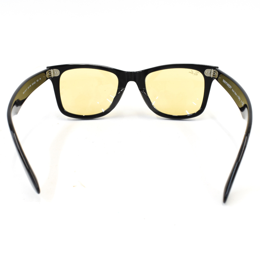1円◆良品 RayBan レイバン サングラス アイウェア ウェイファーラー RB2140-F プラスチック ブラック◆E.Bmu.aT-27_画像3