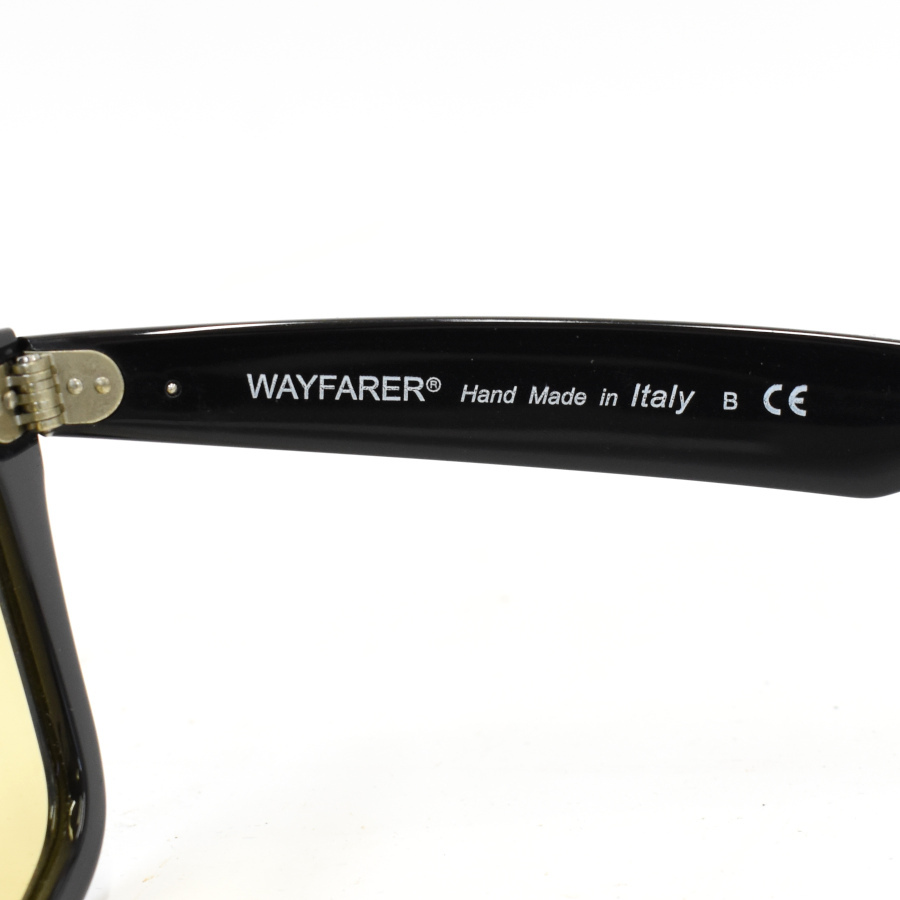 1円◆良品 RayBan レイバン サングラス アイウェア ウェイファーラー RB2140-F プラスチック ブラック◆E.Bmu.aT-27_画像7