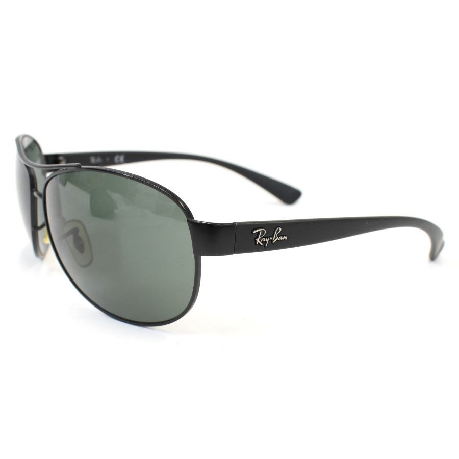 1円◆良品 RayBan レイバン サングラス アイウェア ティアドロップ RB3386 スチール プラスチック マットブラック◆E.Bgm.tI-23_画像4