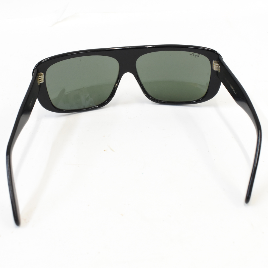1円◆美品 RayBan レイバン サングラス アイウェア ブレア ボシュロム B&L USA プラスチック ブラック◆E.Blg.aT-23_画像3