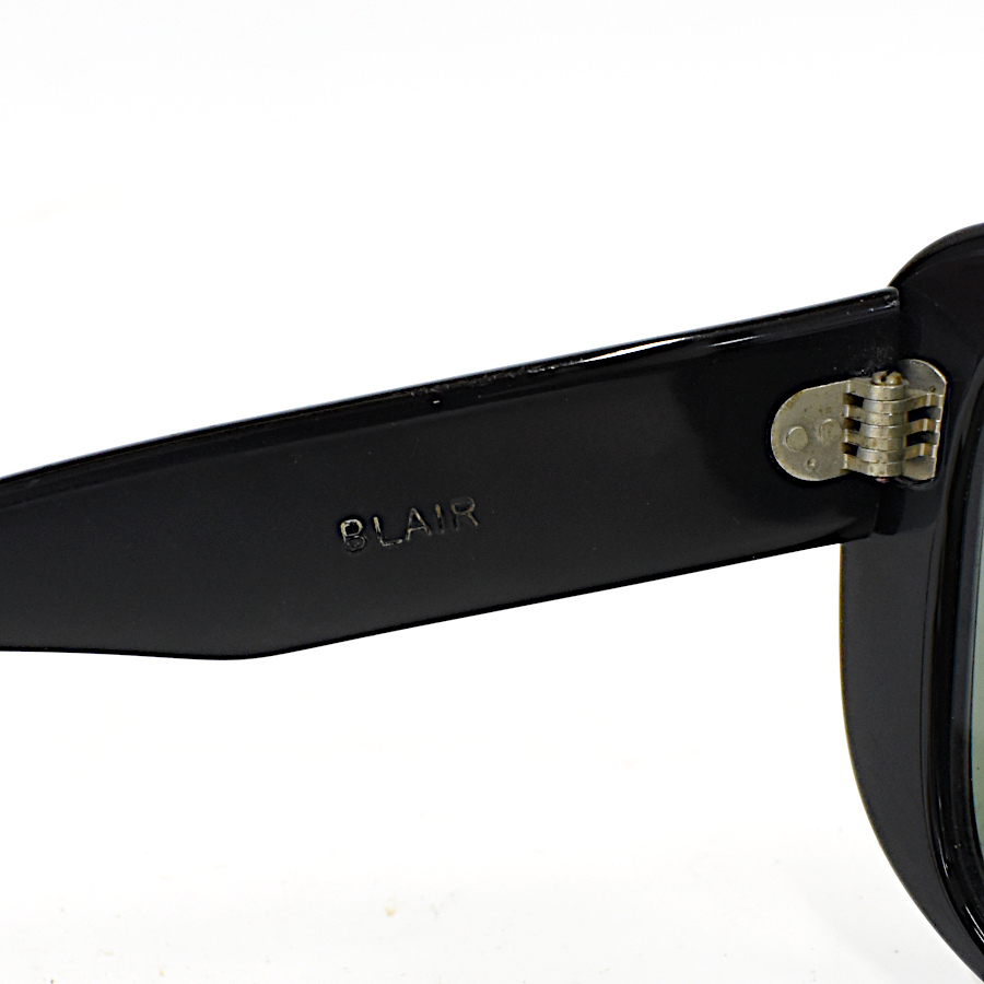 1円◆美品 RayBan レイバン サングラス アイウェア ブレア ボシュロム B&L USA プラスチック ブラック◆E.Blg.aT-23_画像7