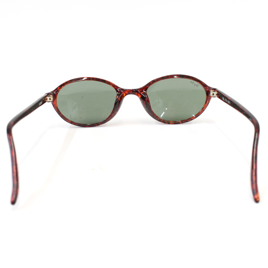 1円◆美品 RayBan レイバン サングラス アイウェア サイドストリート オーバル ボシュロム B&L べっ甲 プラスチック ブラウン◆E.Bmi.aT-23_画像3