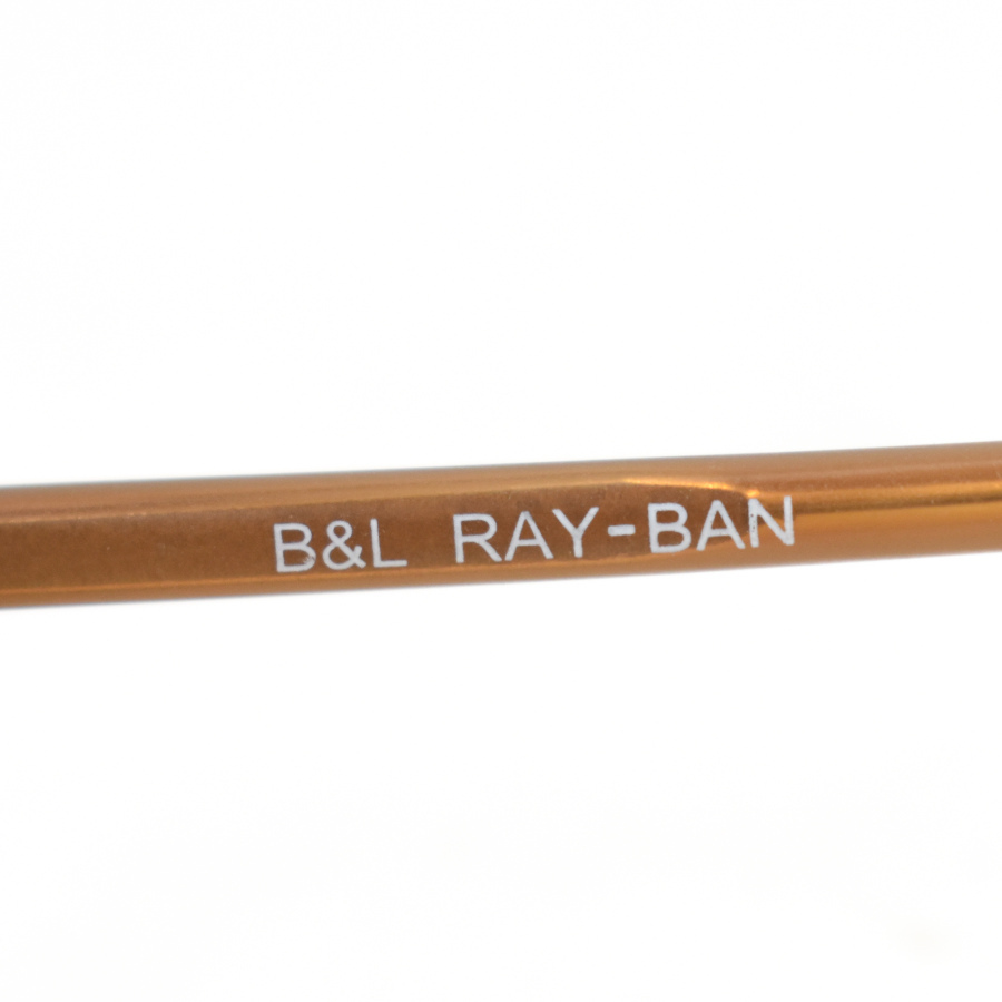 1円◆良品 RayBan レイバン サングラス アイウェア オーバル ボシュロム B&L プラスチック ブラウン◆E.Bes.tI-23_画像9
