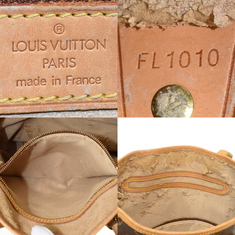 1円◆LOUIS VUITTON ルイヴィトン トートバッグ バケットGM M42236 モノグラム キャンバス×レザー ブラウン◆E.Cme.tI-20_画像9