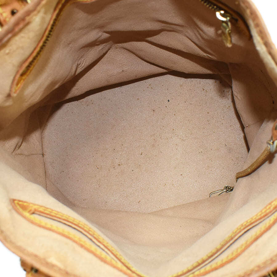 1円◆LOUIS VUITTON ルイヴィトン トートバッグ バケットGM M42236 モノグラム キャンバス×レザー ブラウン◆E.Csl.tI-08_画像7