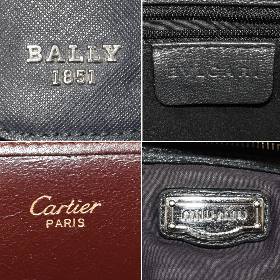 1円◎バッグ ミュウミュウ セリーヌ フェンディ プラダ フルラ バリー ブルガリ カルティエ 大量 まとめ売り◎E.Clu.zE-20_画像9