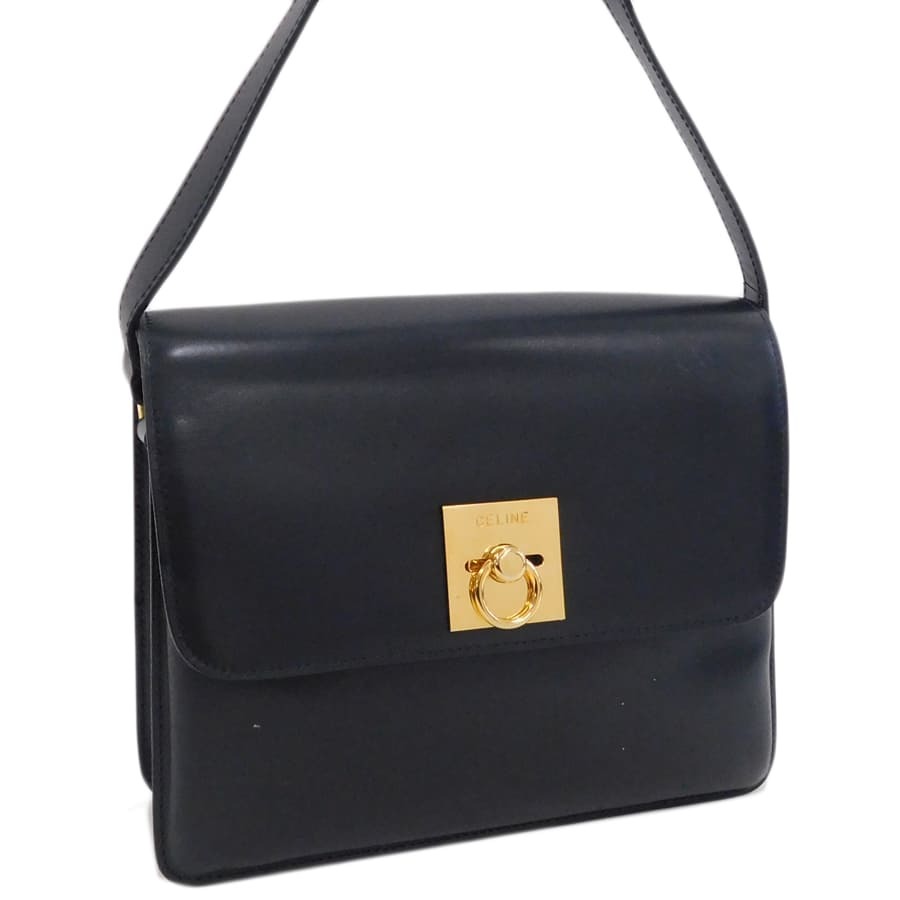 1円■美品 セリーヌ ショルダーバッグ M90 ヴィンテージ レディース ゴールド金具 CELINE ■E.Cmr.pS-19_画像1