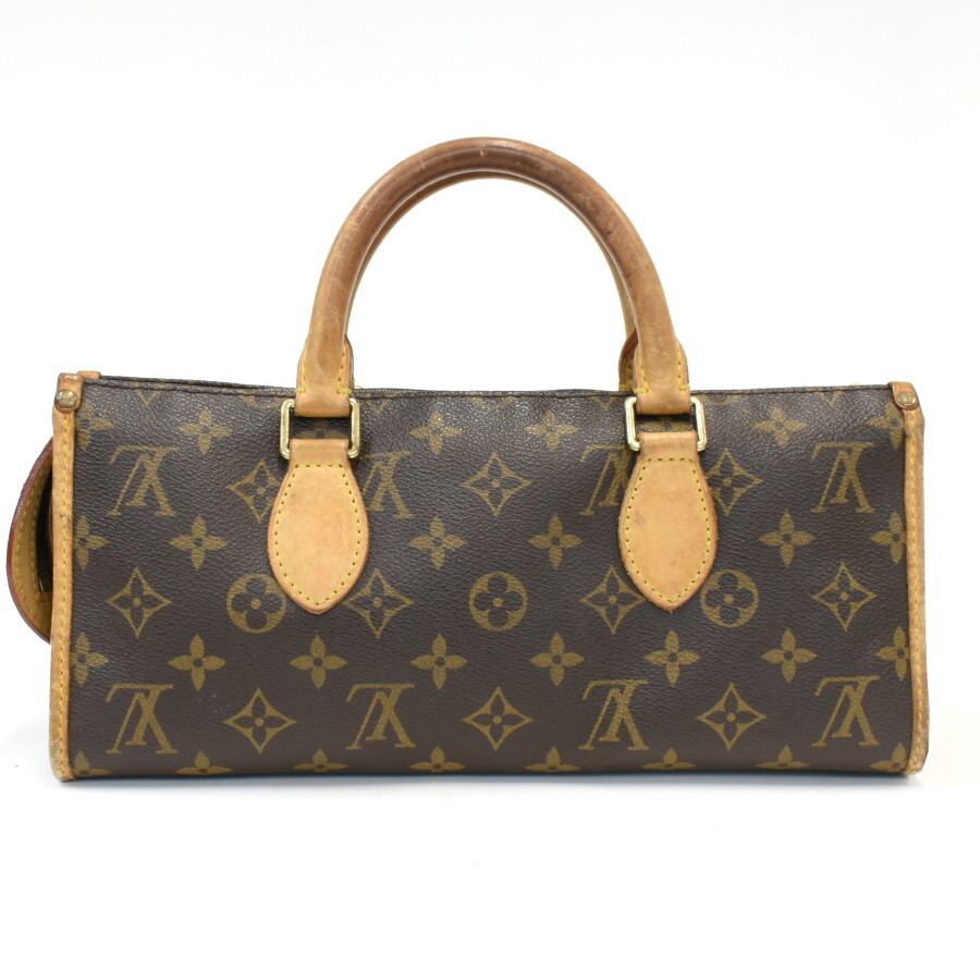1円◆定価10万 良品LOUIS VUITTON ルイヴィトン ハンドバッグ ポパンクール M40009 モノグラム ブラウン◆E.Cmg.pD-30_画像3
