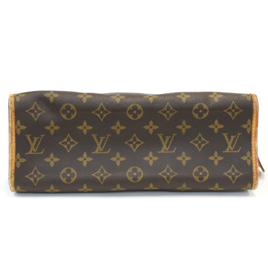 1円◆定価10万 良品LOUIS VUITTON ルイヴィトン ハンドバッグ ポパンクール M40009 モノグラム ブラウン◆E.Cmg.pD-30_画像4