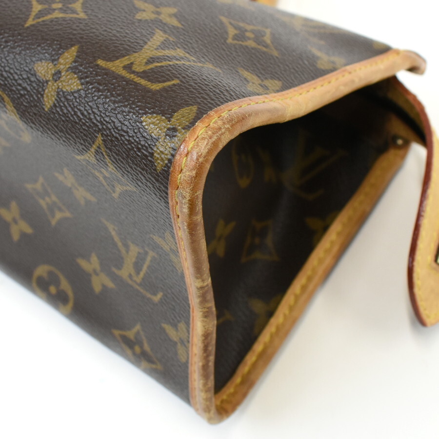 1円◆定価10万 良品LOUIS VUITTON ルイヴィトン ハンドバッグ ポパンクール M40009 モノグラム ブラウン◆E.Cmg.pD-30_画像6