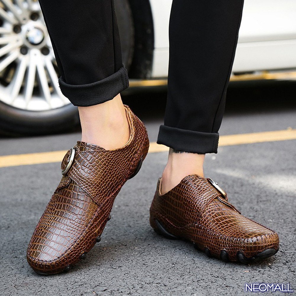  корова кожа type вдавлено .* мужской бизнес кожа wani рисунок обувь Brown размер 28.5cm кожа обувь обувь casual . искривление . ходить на работу легкий [620]