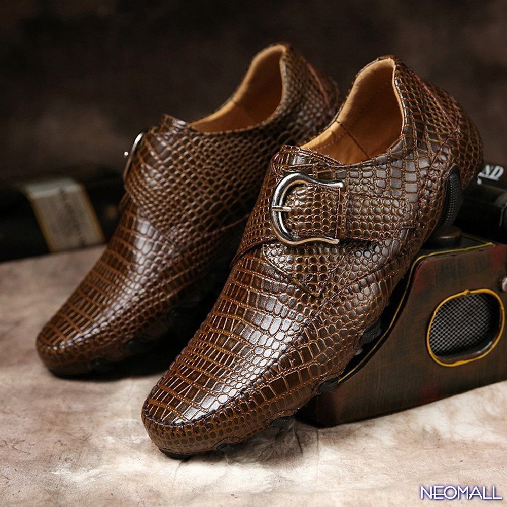  корова кожа type вдавлено .* мужской бизнес кожа wani рисунок обувь Brown размер 28.5cm кожа обувь обувь casual . искривление . ходить на работу легкий [620]