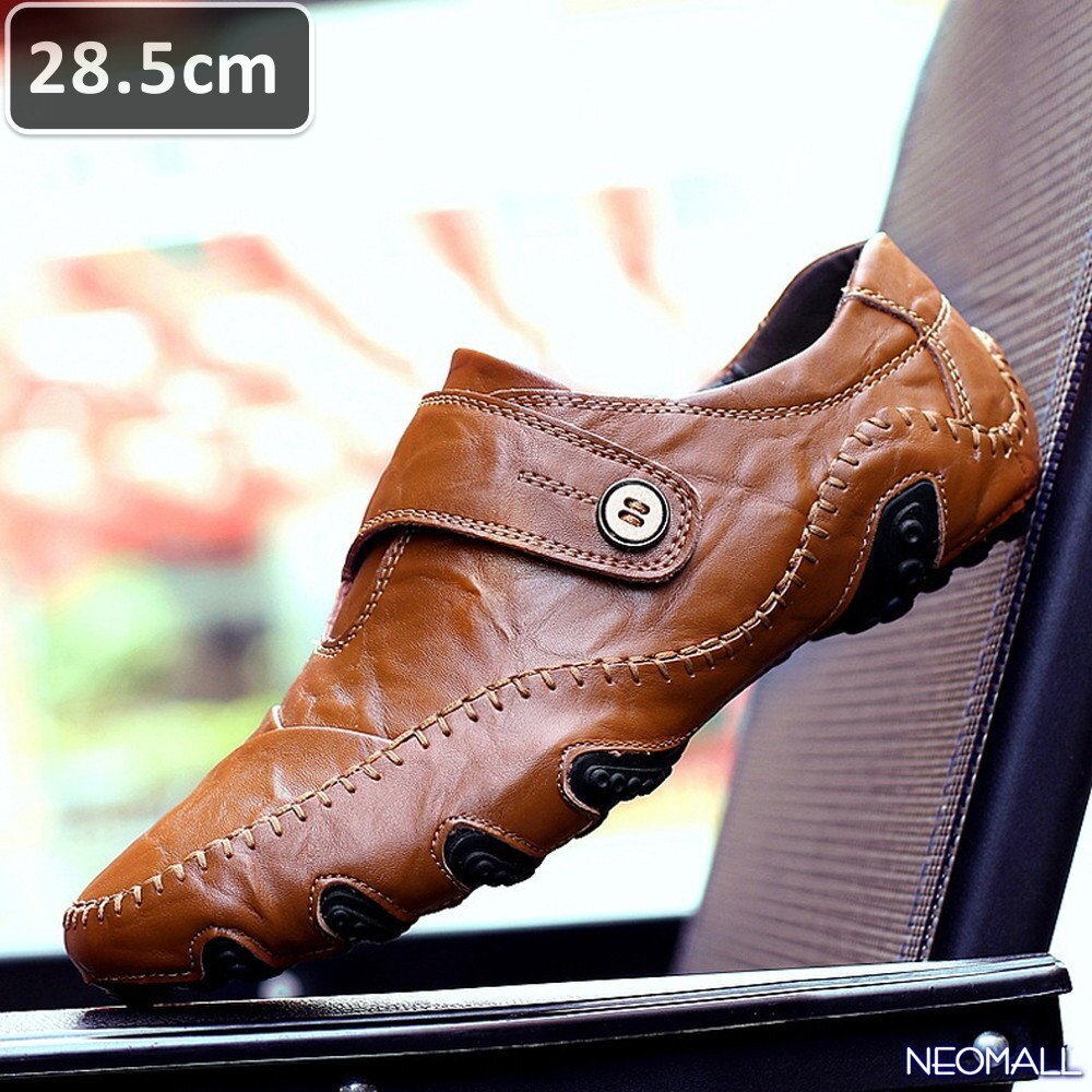  корова кожа type вдавлено .* мужской бизнес кожа wani рисунок обувь Brown размер 28.5cm кожа обувь обувь casual . искривление . ходить на работу легкий [621]