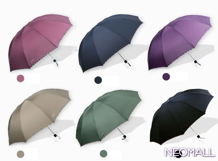  выгодная покупка * женский модный складной зонт специальный с футляром [853-06] зонт от дождя зонт от солнца . дождь двоякое применение складной затемнение uv меры симпатичный . дождь сезон дождей 