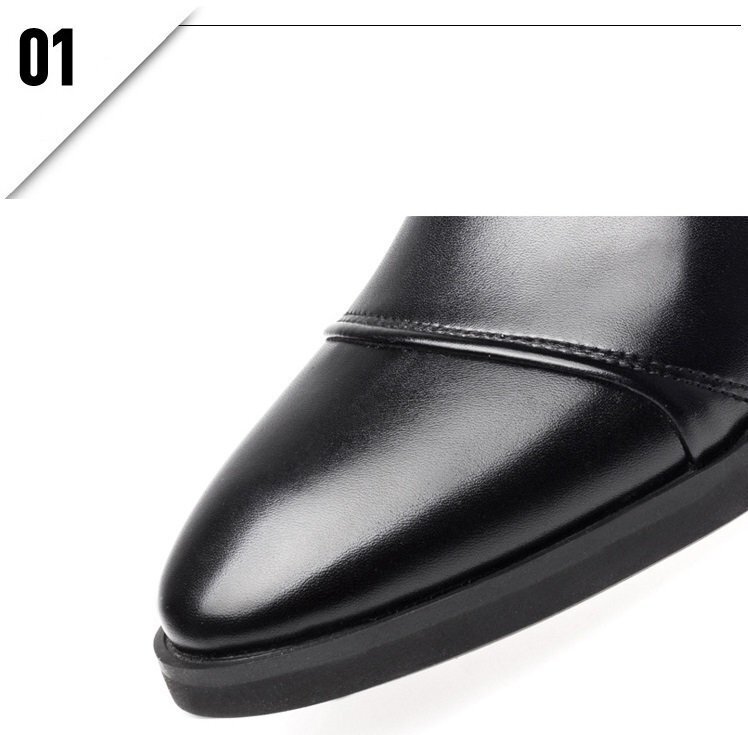 [ выгодная покупка!!] мужской бизнес кожа обувь Brown размер 28.0cm кожа обувь обувь casual . искривление . ходить на работу легкий мягкий новый товар [159]
