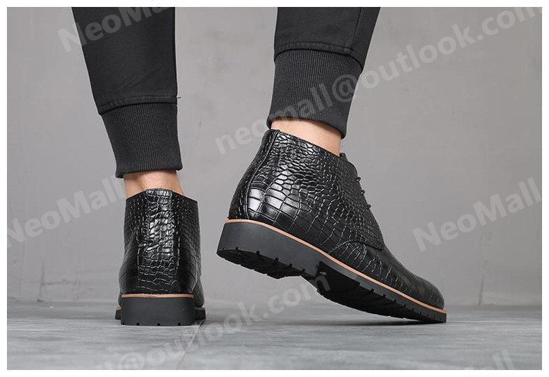 PU кожа мужской Shute ботинки черный размер 28.5cm кожа обувь обувь casual . искривление . ходить на работу легкий импортированный автомобиль товар [n033]