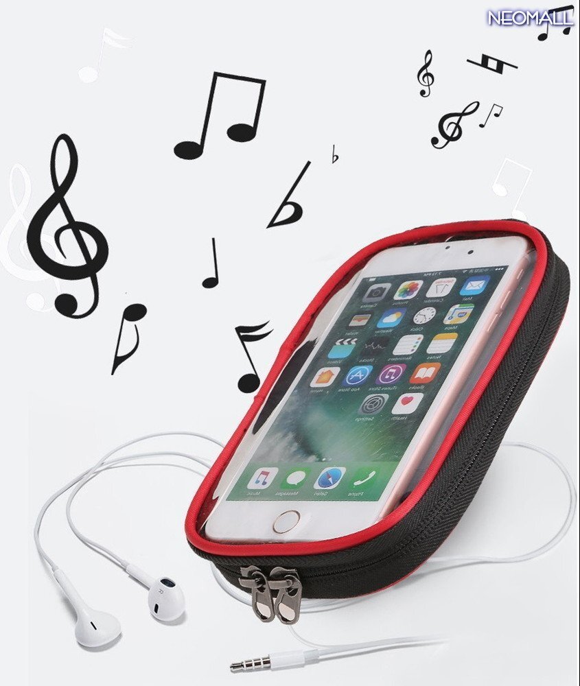  удобный item * верх камера сумка красный смартфон кейс сенсорная панель сумка 5.7 дюймовый передняя балка k велосипед детали [apa-377]