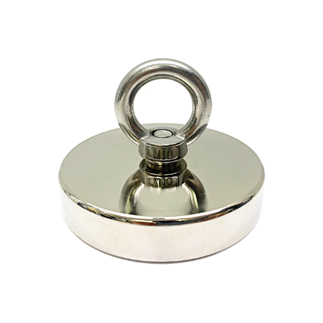 (A) 超強力 マグネットフック 磁石 90ｍｍ 耐荷重370kg ネオジム磁石 ステンレス マグネット フック 強力 磁力 防腐 防錆_画像2