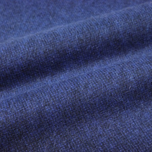 新品1円～★Calvin Klein カルバンクライン メンズ 繊維の宝石 カシミヤ100% マフラー ストール ロング 大判 ロゴ ネイビー 本物 ◆8252◆_画像2