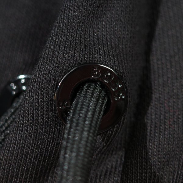 新品1円～★定価4.6万 BOSS ボス メンズ 最高級ライン コットン綿 プルオーバーフーディー M パーカー ヒューゴボス 正規店本物 ◆A3526◆_画像8