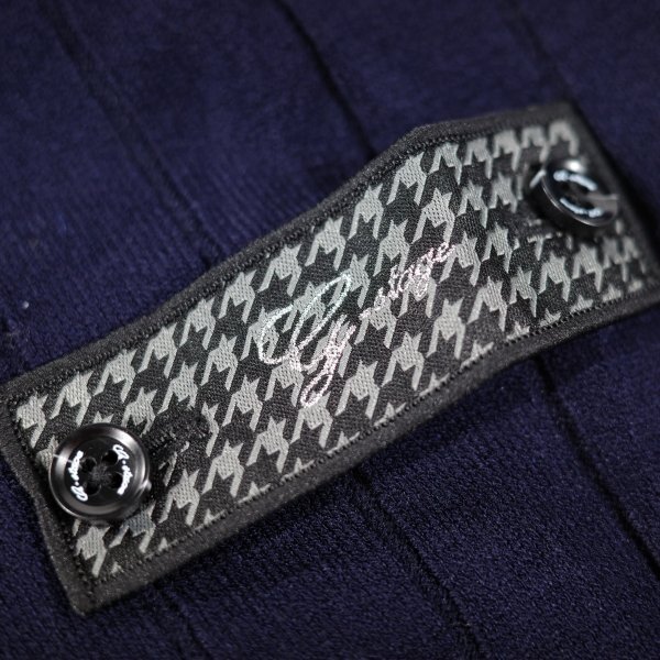 新品1円～★g-stage ジーステージ メンズ 秋冬長袖 吸湿 発熱 保温 モックネック ウォッシャブルニット 48 L G-Heat ワイドリブ編◆8425◆_画像4