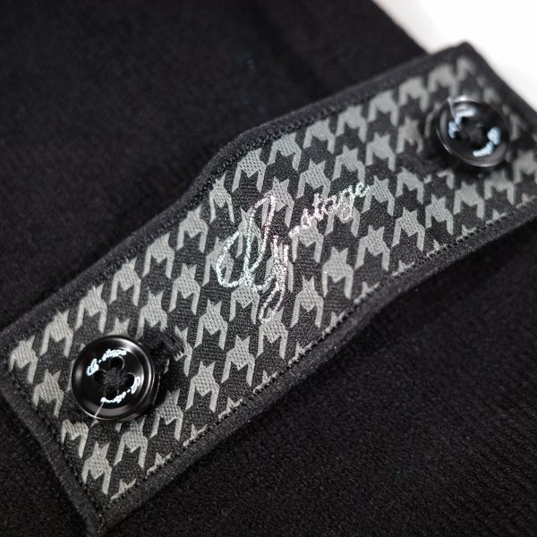 新品1円～★g-stage ジーステージ メンズ 保温 吸湿 発熱 長袖ニット 48 L 黒 Gヒート クルーネック セーター ブラック 本物 ◆8421◆_画像6