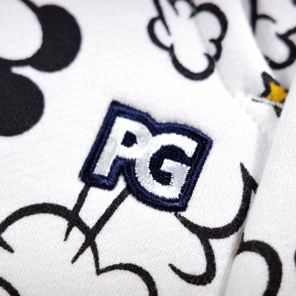 新品1円～★定価2.8万 PEARLY GATES パーリーゲイツ レディース ゴルフウェア 日本製 秋冬 裏地ボア ストレッチ スカート 1 M 白 ◆8762◆_画像7