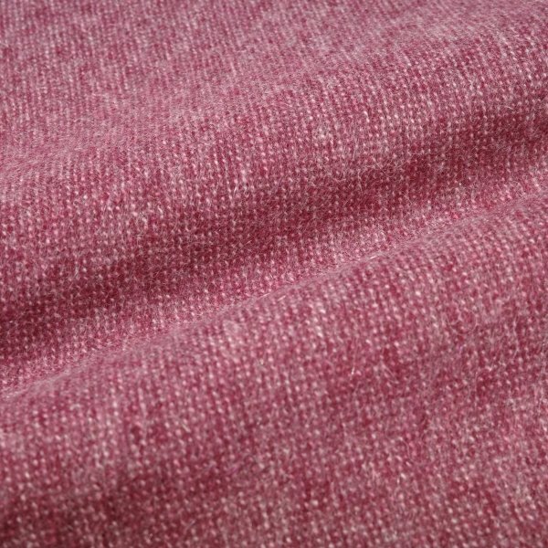 新品1円～★Calvin Klein カルバンクライン メンズ 繊維の宝石 カシミヤ100% マフラー ストール ロング 大判 ロゴ ボルドー 本物◆8820◆_画像2