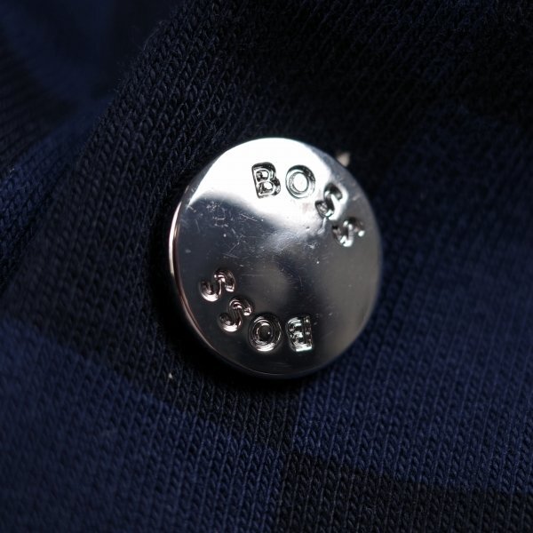 新品1円~★定価5.7万 Porsche×BOSS ポルシェ×ボス メンズ コットン綿 プルオーバーフーディー S パーカーネイビーヒューゴボス◆A3552◆_画像9