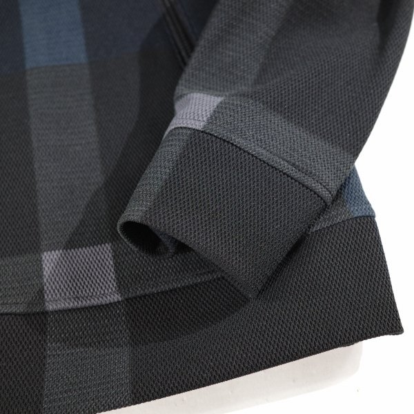 新品1円～★定価3.9万 BLACK LABEL ブラックレーベル クレストブリッジ BLACK lab. ダンボールクレストブリッジチェックパーカー M◆9226◆_画像5