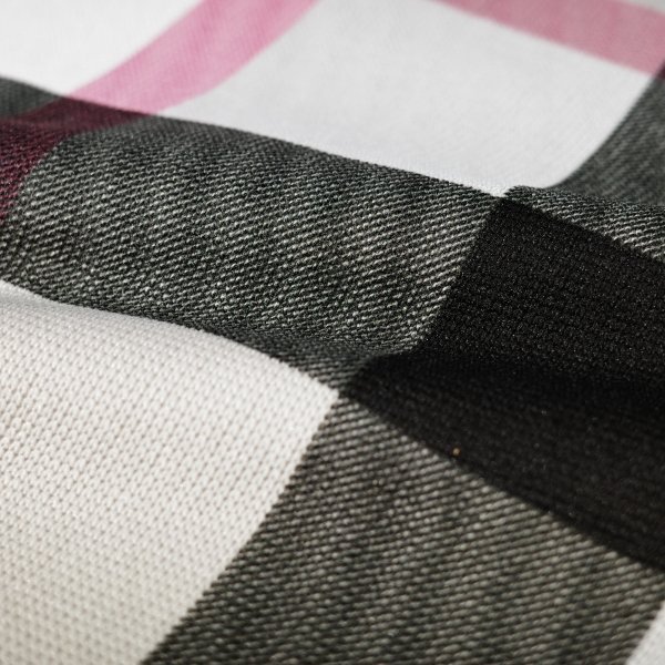 新品1円～★定価3万 BLACK LABEL ブラックレーベル クレストブリッジ メンズ 長袖 クレストブリッジチェックニットソー M 白 ◆9323◆_画像4