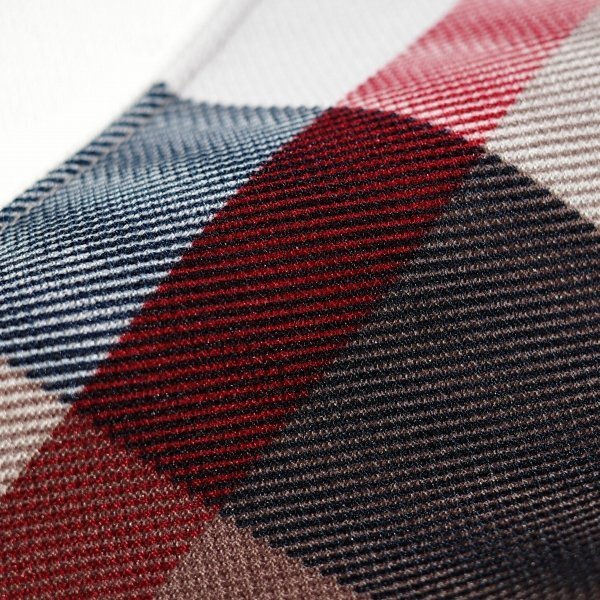 新品1円～★定価3.3万 BLACK LABEL ブラックレーベル クレストブリッジ メンズ パッチワークチェックフーディー パーカー L ◆9318◆_画像4