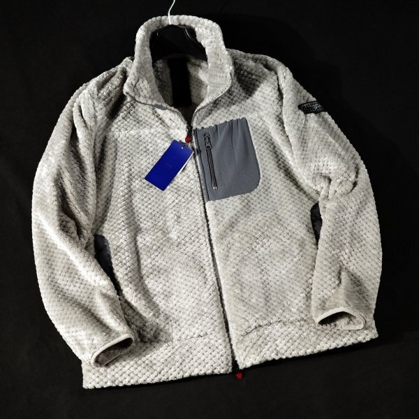 新品1円～★g-stage ジーステージ メンズ 秋冬 ムートン調 フリース ハイネック ジップアップブルゾン 50 XL アウター ゴルフ◆9654◆_画像4