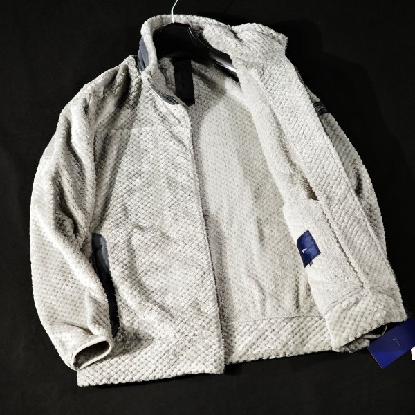 新品1円～★g-stage ジーステージ メンズ 秋冬 ムートン調 フリース ハイネック ジップアップブルゾン 50 XL アウター ゴルフ◆9654◆_画像6