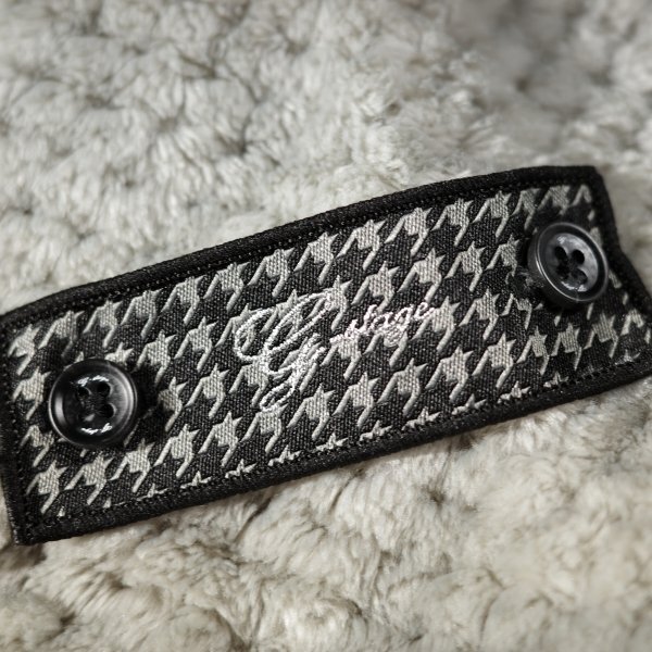 新品1円～★g-stage ジーステージ メンズ 秋冬 ムートン調 フリース ハイネック ジップアップブルゾン 46 M アウター ゴルフ◆9653◆_画像3