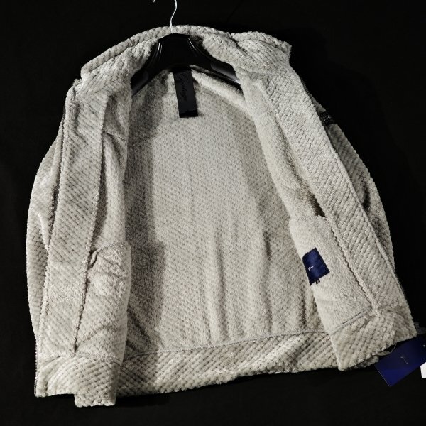 新品1円～★g-stage ジーステージ メンズ 秋冬 ムートン調 フリース ハイネック ジップアップブルゾン 50 XL アウター ゴルフ◆9654◆_画像7