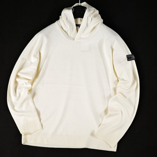 新品1円～★g-stage ジーステージ メンズ ニットパーカー 50 XL 保温 吸湿蓄熱 G-Heat カシミヤタッチ プルオーバーゴルフ◆1038◆_画像5