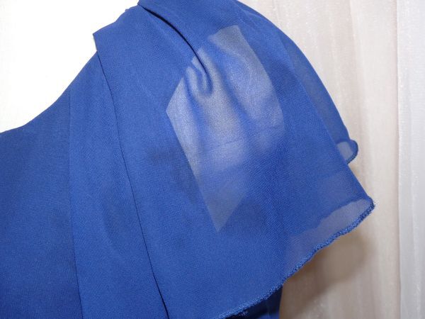 11-27☆Rich or Die*Tearly*濃紺シフォン*パンツスタイル*ロングワンピース/M/W32~51.B45~50☆_画像5