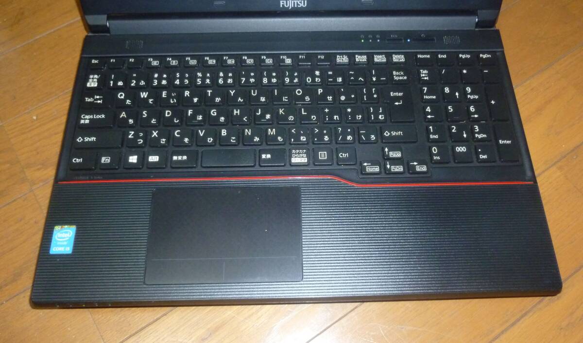 【第4世代】 ジャンク 富士通 LIFEBOOK A574/H Corei5-4300M/4GB/Win10キー/ 部品取　管P-427_画像2