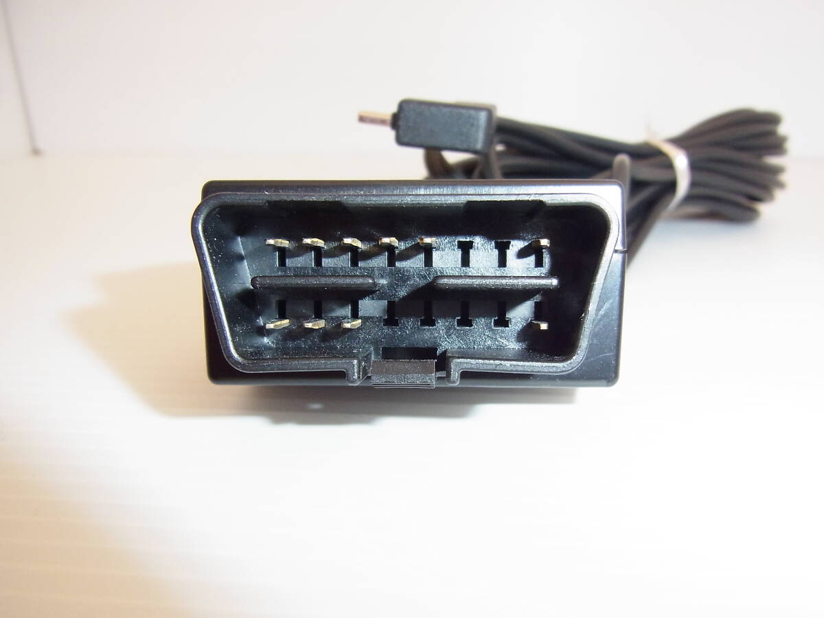 動作確認済み Yupiteru ユピテル OBD12-M3 OBD2電源ケーブル OBD2アダプター レーダー探知機用 送料230円～_画像5