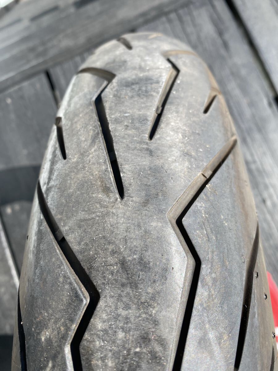 F売り切り! ピレリー ディアブロ ロッソ3 120/70 ZR17 中古タイヤ DIABLO ROSSOⅢ_画像5