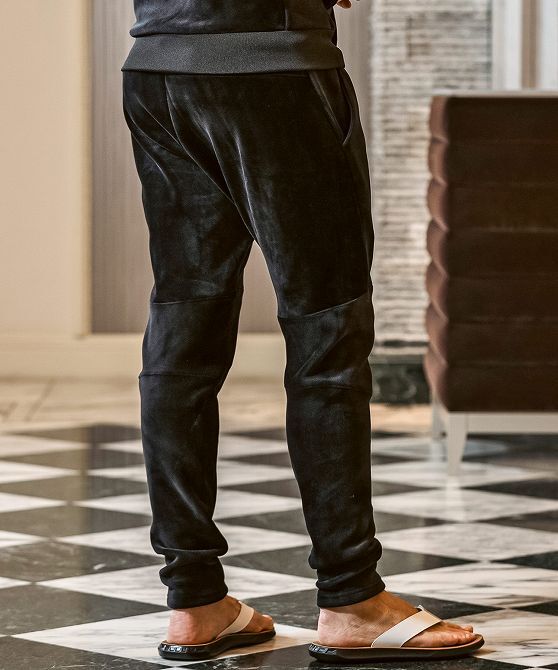 1PIU1UGUALE3 RELAX ウノピゥウノウグァーレトレ リラックス セットアップ メンズ ベロア パーカ パンツ 上下セット ジャージ LL XL_画像7