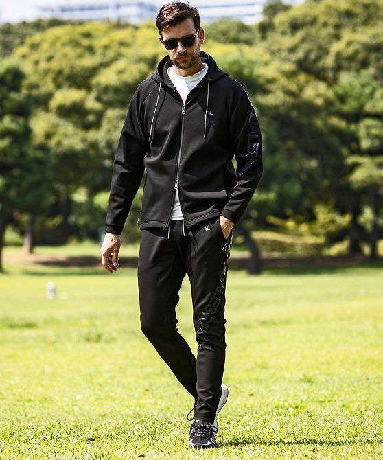 1PIU1UGUALE3 RELAX ウノピゥウノウグァーレトレ リラックス セットアップ メンズ スポーツ パーカ パンツ 上下セット ジャージ 2L 3L XXL_画像8