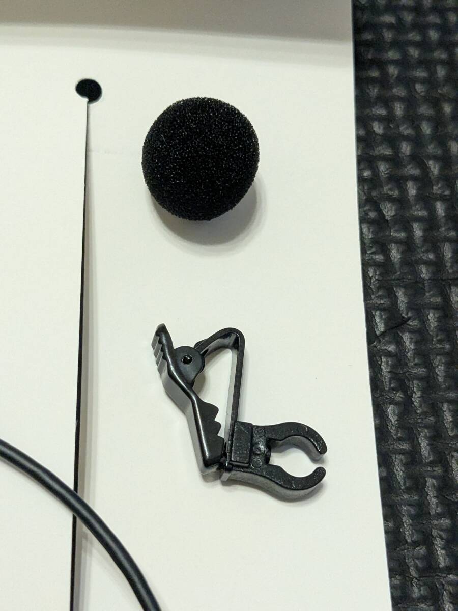 0711u1750 Sennheiser XS Lav、全方向クリップオンラベリアマイク 3.5mm TRRSコネクタ付き モバイル&PC用 509260 ブラック_画像3