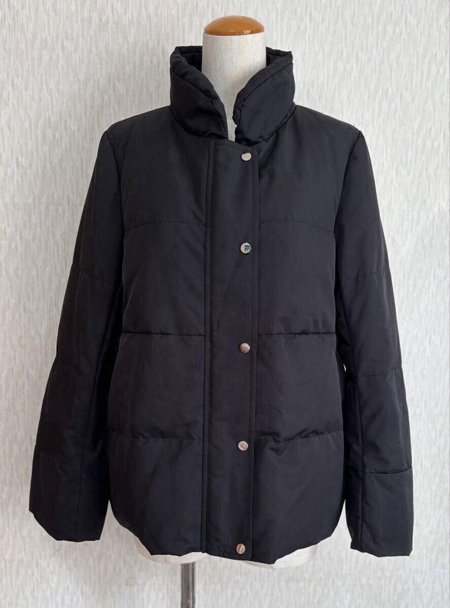 短時間2回使用の極美品! 18万 2024 秋冬コレクション ☆YUKI TORII☆ ユキトリイ インターナショナル ブラック ダウンコート♪_画像1