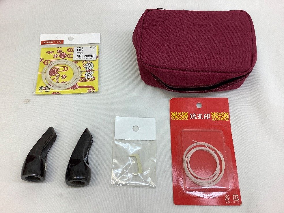 三線/弦/ケース付き 現状品/ACB 中古品_画像7