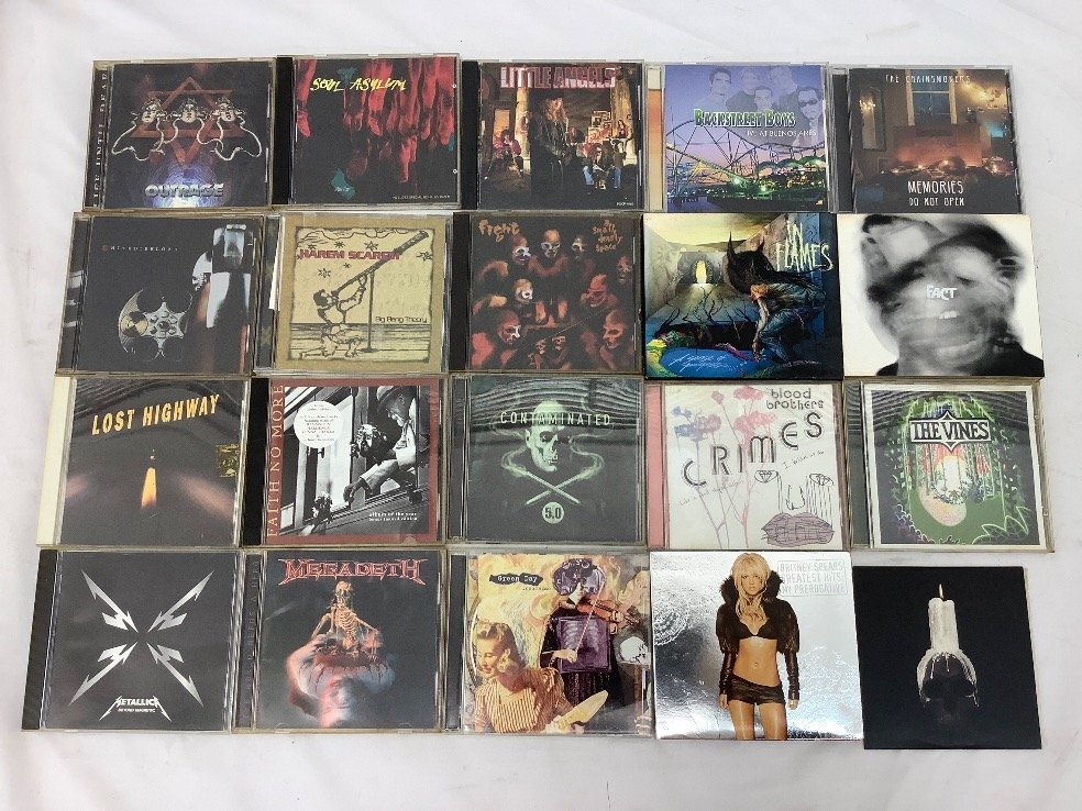 洋楽他CDまとめ/Natalie Cole/MEGADETH/METALLICA他 約100枚 再生 詳細未確認 ワレ等有/ACB 中古品_画像2