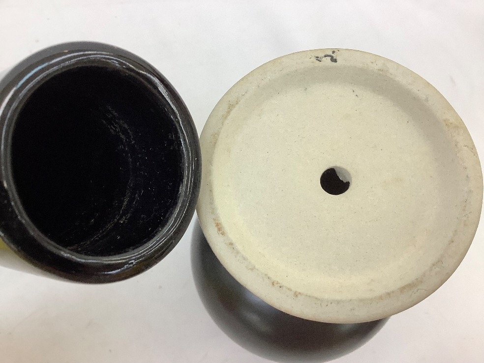  Kiyoshi гора ./IWATA GLASS др. ваза для цветов суммировать 6 пункт вода красный и т.п. прилипание /ACB б/у товар 